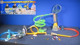 Hot Wheels Ultimate Track Set Highway 35 World Race RaceGrooves Review