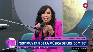 Liliana 'Tormenta' Maturano canta en Vivo Para Vos