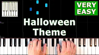 Michael Myers - Halloween Theme - Piano Tutorial Easy