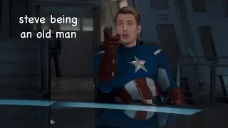 steve rogers being an old man