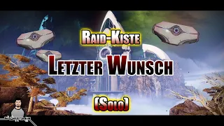 Destiny 2 - Raid Kiste holen - Letzter Wunsch (Solo) - #raidkiste #destin2 #svjatomir