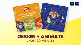 How to Create Visuals for Lays Chips Ad | The Himanshu