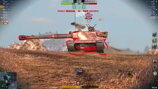 Vickers Light 8502DMG 5Kills | World of Tanks Blitz | KamP0n