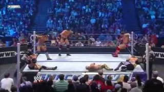 WWE Smackdown 4 15 11 - 20-Man Battle Royal - Nr.1 Contendership Match Part 2/2