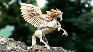 Origami Pegasus B3 (Satoshi Kamaiya) Partial Collapse Tutorial