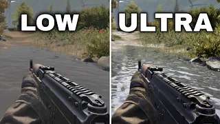 Arena Breakout - Low vs. Ultra Graphics Comparison