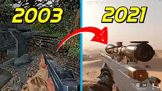 The Evolution of Call of Duty Games - 2003 - 2021