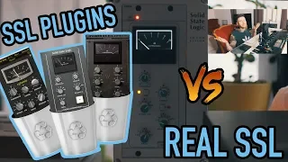 Analog Hardware SSL G Bus Compressor vs The Glue, Waves and UAD SSL Plugins (Dance/EDM)