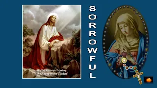 ROSARY: SORROWFUL MYSTERY: TUE & FRI (PLAIN BACKGROUND)