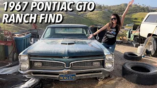 Found this 1967 Pontiac GTO – Parked since the 80s!