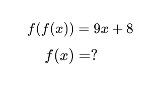 решить функциональное уравнение #математика #олимпиада #алгебра #функция
