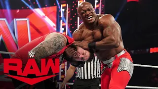 Bobby Lashley vs. Kevin Owens: Raw, Dec. 13, 2021