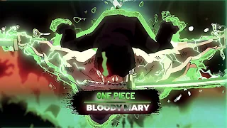 Zoro King of Hell VS King - Bloody Mary - One Piece「AMV/Edit] 4K !