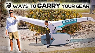 3 ways to carry your Wing Foil gear