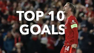 Jordan Henderson - Top 10 UNBELIEVABLE Goals! ● Liverpool