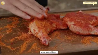🔥Making Chicken Drumstick Using Cast iron Casserole & Grill Pan - Raylon Enterprise #cookware