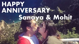 Sanaya Irani and Mohit Sehgal Celebrate their Anniversary in Style