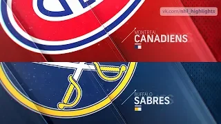 Montreal Canadiens vs Buffalo Sabres Oct 25, 2018 HIGHLIGHTS HD