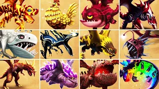 ALL PREMIUM DRAGONS - Dragons: Rise of Berk