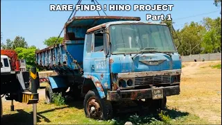 RARE FINDS, HINO PROJECT: Rescuing Abandoned Classics From Car Auction | RESTORED PART1