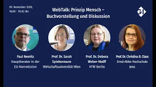 #GIWebTalk - Prinzip Mensch: Buchvorstellung und Diskussion