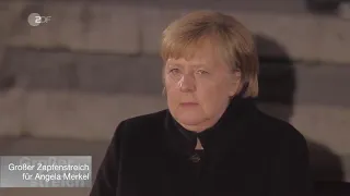 Großer Zapfenstreich für Angela Merkel (02.12.2021) - Übertragung aus Berlin | Wehrmacht Bundeswehr