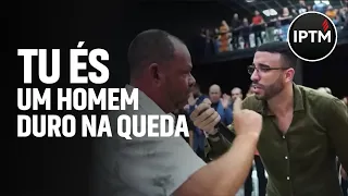 TU ÉS UM HOMEM DURO NA QUEDA - Pr Leonardo Sale