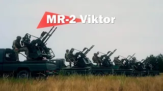 Viktor anti-aircraft machine guns shot down Russian drones in Ukraine
