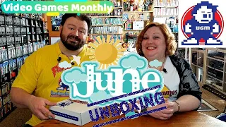 Video Games Monthly -- VGM June 2021 -- Unboxing -- Do You Nerd for Retro Games?