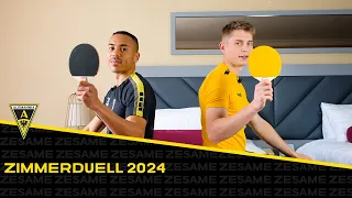 Schwarz-gelbes Zimmerduell | Robin Afamefuna & Anton Heinz | Trainingslager Belek 2024