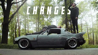 Changes with the miata, also stuck in the forest | NIGHTRIDE 4K