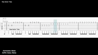 Astronomia Meme (Coffin Dance Meme) Guitar Tab