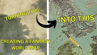 Let's Build an Epic Fantasy World Map in Wonderdraft | Fantasy Map Making (Part 1)
