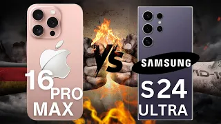 iPhone 16 Pro Vs Samsung Galaxy S24 Ultra - Full Comparison!