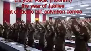 America's Marines Singing Days of Elijah with Lyrics Tuesday Club