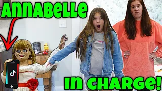 Annabelle In Charge! Annabelle Took Over My Tik Tok!