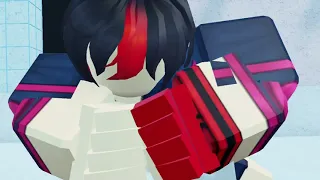 Ryuko throwing a chair but it's roblox