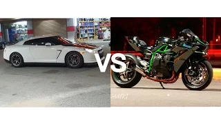 Nissan GTR 1100+ vs. Kawasaki H2