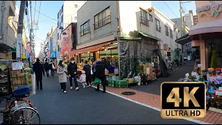 【4K Walk】Tokyo Local Area Walking in Kameido 亀戸散策