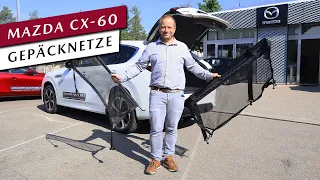 Mazda CX-60 Gepäcknetze schnell & einfach anbringen - Ladungssicherung | Schuster Automobile