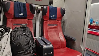 Italian Italo train executive class Salotto experience :Roma Termini to Napoli central