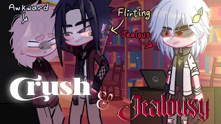[🌸🍙] Crush & Jealousy! [] SasuSaku [] 🚫 Fluff [] Kiss!!! [] Gacha Club / Gacha  Nox