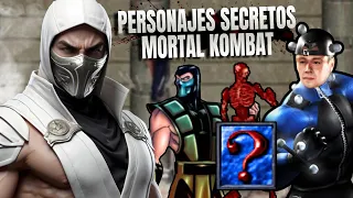 PERSONAJES SECRETOS y OCULTOS de MK | MaxiLunaPMY