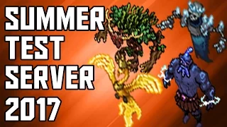 [Test Server - Tibia Summer Update 2017] First Impression of the New Summons & Spells!