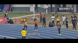 WATCH HOW JOSEPH PAUL AMOAH WON THE 200M FINALS AT EASE
