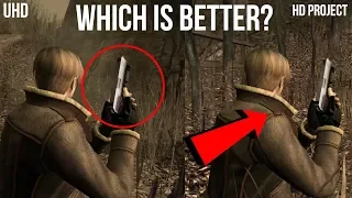 Resident Evil 4: Ultimate HD Edition VS HD Project Comparison | Which is Better?