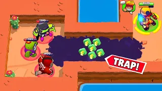 700 IQ AMBER vs 0 IQ!!| Brawl Stars Funny Moments & Fails & Glitches #262