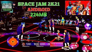 SPACE JAM 2K21 GIANTS GOONS SQUAD VS TUNES SQUAD GAMEPLAY