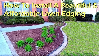 How to Install A Beautiful & Affordable Paving Stone Edging