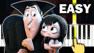 Hotel Transylvania 4 - Just the Two of Us - EASY Piano tutorial